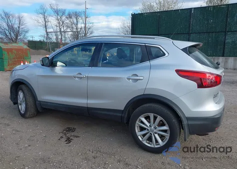 2017 Nissan Rogue Sport Sv из США, поврежденный, VIN JN1BJ1CR7HW141374